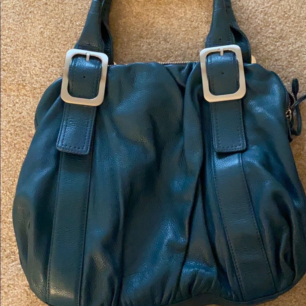 Dark Green Cole Haan Tote Bag